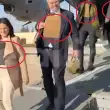 Alman ve Fransız Bakanlar Şam'da: Korkudan Çelik Yelek Giydiler