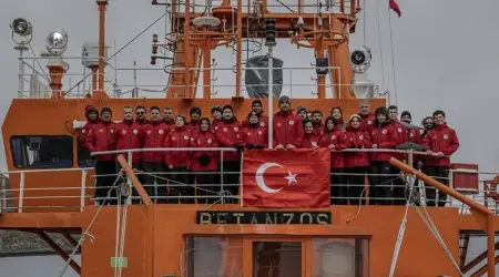 Türk Bilim Ekibi Antarktika’da