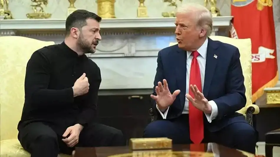 Beyaz Saray'da Rezaletin Zirvesi: Trump Davet Ettiği Zelenskiy'e Ağır  Hakaretler Ederek Kovdu