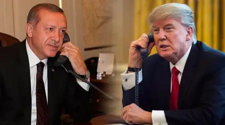 Cumhurbaşkanı Erdoğan ve ABD Devlet Başkanı Trump Yeni Dönemde Türk-Amerikan İlişkilerini Konuştu