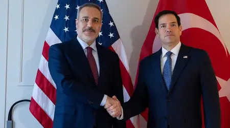 Dışişleri Bakanı Hakan Fidan ABD Dışişleri Bakanı Rubio ile Görüştü
