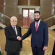 Suriye Cumhurbaşkanı Şara ile Filistin Devlet Başkanı Abbas Şam'da Görüştü