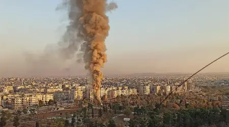 İsrail, Suriye'ye Hava Saldırısı Düzenledi