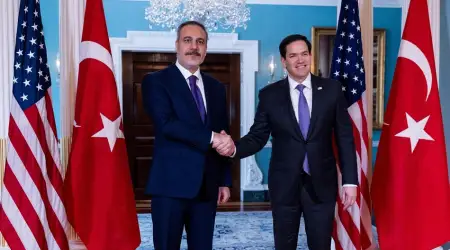 Fidan ve Rubio Güncel Konuları Görüştü