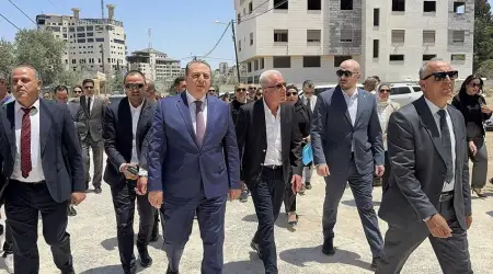 İsrail Cenin’de Diplomatlara Saldırdı