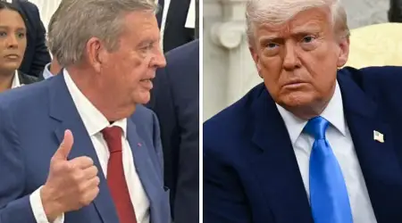 Trump’ın “Güney Afrika’da Beyazlara Soykırım Uygulanıyor” Yalanını Ülkenin En Ünlü İş Adamlarından Johann Rupert Trump’ın Yüzüne Karşı Yalanladı