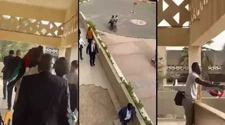 İsrail Büyükelçisi Anta Diop Üniversitesi’nden Konuşturulmadan Kovuldu