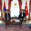 Cumhurbaşkanı Erdoğan, Aliyev'den Sonra Paşinyan'ı Resmi Törenle Ağırladı