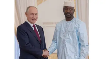 Mali Devlet Başkanı Assimi Goïta, Moskova'da Putin ile Önemli Anlaşmalar İmzaladı