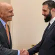 Suriye Cumhurbaşkanı Şara, ABD Büyükelçisi Tom Barrack ve Mazlum Abdi’yi Kabul Etti