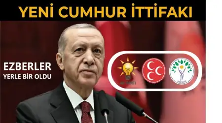 Cumhurbaşkanı Erdoğan “Biz AK Parti, MHP ve DEM Olarak Üçümüz Yola Ortak Devam Etmeye Karar Verdik”