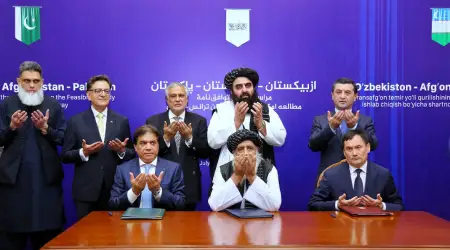 Trans-Afgan Demiryolu İçin Tarihi Adım: Kabil'de Üçlü Anlaşma İmzalandı