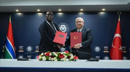 Türkiye ile Gambiya Arasındaki Askeri ve Mali İş Birliği Protokolü Yenilendi
