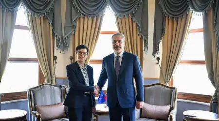 Dışişleri Bakanı Fidan, AB Komiseri Kos’la Yeni Projeleri Konuştu