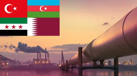 Türkiye Azerbaycan ve Katar Ortaklığıyla Suriye’ye İlk Doğalgaz 2 Ağustos’ta Verilmeye Başlanacak