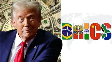 BRICS’in Doları Dışlama Hedefine Trump İzin Vermeyeceğini Söyleyerek Cevap Verdi