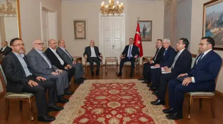 Hamas Heyeti İstanbul’da Dışişleri Bakanı Fidan ile Görüştü