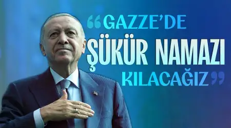 Erdoğan Gazze’ye seslendi: “Ufka bir bak yiğidim, inkılaba az kaldı”