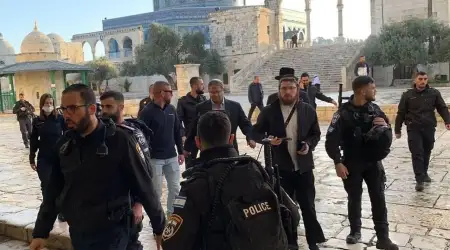 Soykırım Suçlusu Ben Gvir Mescidi Aksayı Bastı