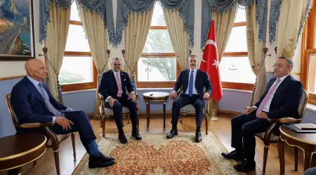 Dışişleri Bakanı Hakan Fidan, Trump’ın Afrika Temsilcisi Massad Fares Boulos'u Kabul Etti