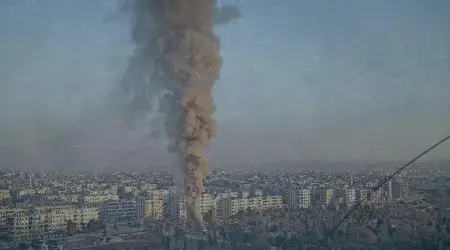 İsrail Kuneytra’daki İçişleri Karargahını İHA’larla Vurdu