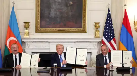 Azerbaycan ile Ermenistan Arasında Washington’da Bir Deklarasyon İmzalandı, Barış Anlaşması için Aliyev’in Şartları Var