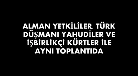 Türkiye Düşmanı Yahudi Kuruluşlar Ayrılıkçı Kürt Gruplarla Berlin’de Toplanacak, Konuşmacılar Arasında Alman Yetkililer de Var