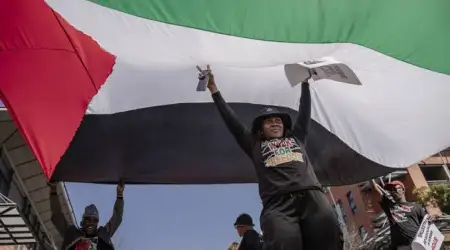Güney Afrika Halkı, İsrail’e Kömür İhracatının Durdurulması için Eylem Yaptı