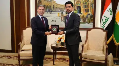 AK Parti Heyeti Erbil'de Yetkililerle Görüştü