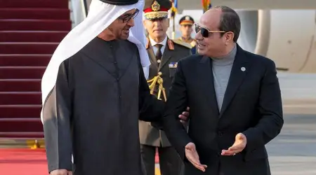 BAE Lideri Zayed Kahire’de Mısır Cumhurbaşkanı Sisi ile Önemli Görüşmeler Yaptı