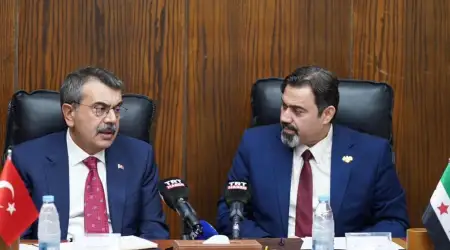 Bakan Tekin'in Şam’daki Görüşmesinde Eğitim Konuları Konuşuldu