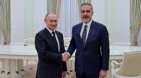 Hakan Fidan, Çin’de Putin ile Görüştü