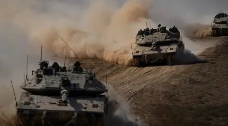 Katil İsrail, Gazze'de Kapsamlı Kara Harekatına Başladı