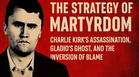 Charlie Kirk Suikastı, Gladio Tipi Bir ‘Faydalı Trajedi’ Mi?