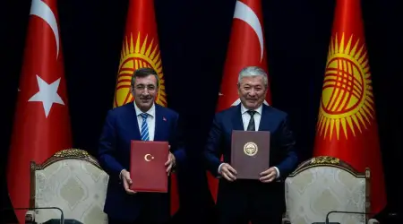 Cumhurbaşkanı Yardımcısı Cevdet Yılmaz Kırgızistan’da: 77 Maddelik Eylem Planı