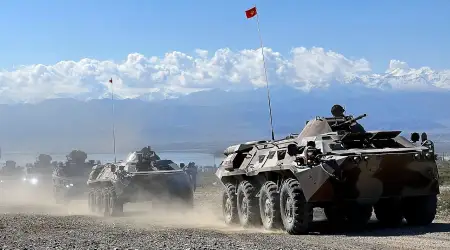 Kırgızistan’da Güç Gösterisi: Dört Ülke Ortak Tatbikatta Buluştu