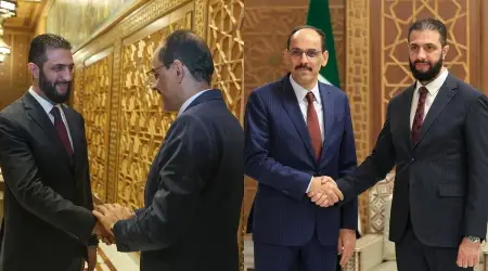 MİT Başkanı İbrahim Kalın Şam’da Temaslarda Bulundu