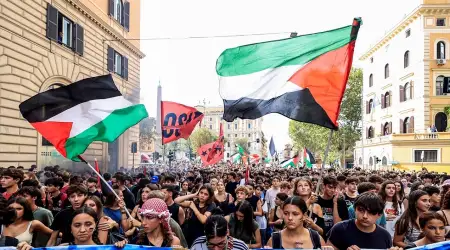 İtalya’da Gazze için Tarihi Genel Grev ve Kitlesel Protestolar