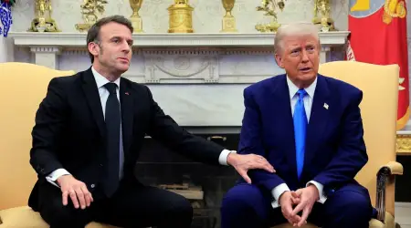 Trump: Rus Uçaklarını Vurun, Macron: Rus Uçaklarını Vurmayacağız