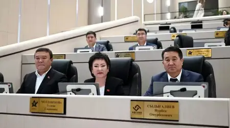 Kırgızistan Parlamentosu Kendini Feshetti