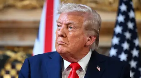 2020'de Yüzyılın Antlaşması Dediği Plan Yüzyılın Balonu Çıktı, Bu Defa Trump Soykırımcı Netanyahu ile Birlikte Yeni Planını Açıkladı