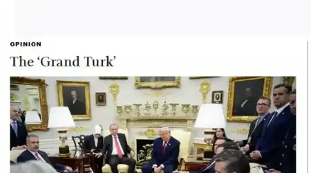 Yunan Gazetesi Kathimerini Trump-Erdoğan Görüşmesini Yorumladı: Gezegenin En Güçlü Ülkesinin Başkanı “Büyük Türk” ya da “Büyük Efendi”yle Görüştü