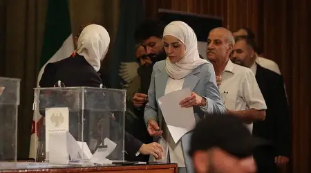 Devrim Sonrası Suriye’de Yapılan İlk Parlamento Seçimlerinde 140 Üyeli Halk Meclisinin 119’u Belirlendi