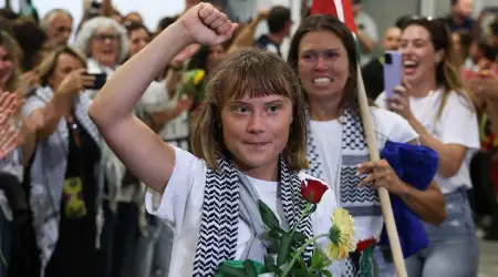 Sumud Filosu Aktivistleri İsrail’den Tahliye Edilerek Yunanistan ve Slovakya’ya Götürüldü