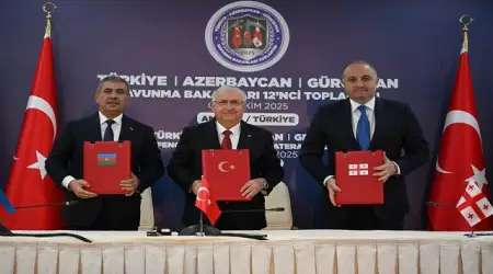 Geleneksel Hale Gelen Türkiye-Gürcistan-Azerbaycan Savunma Bakanları Toplantısı Ankara’da Yapıldı