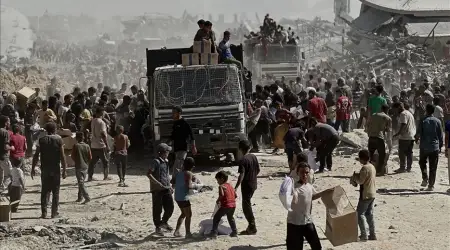 Hamas Açıkladı: İsrail’in Kısıtlaması Devam Ediyor, Sadece 173 Yardım Tırı Gazze’ye Girdi