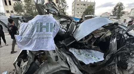 İHH Gazze’de Enkaz Kaldırma Çalışmalarına Başladı