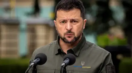Zelenskiy Rusya’ya Toprak Tavizi Verilmeyeceğini Söyledi