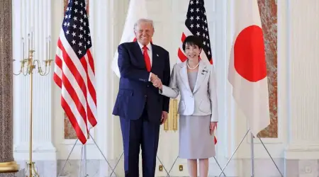 Trump Japon İmparatoru Naruhito ve Yeni Başbakan Takaichi ile Görüştü