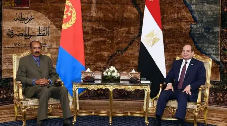 Mısır ve Eritre Cumhurbaşkanları Sudan’daki Ulusal Kurumları Destekleme, Paralel Yapı Girişimlerini Reddetme Konusunda Hemfikir